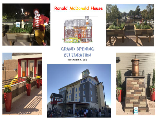 Ronald McDonald House Charities grand opening celebration